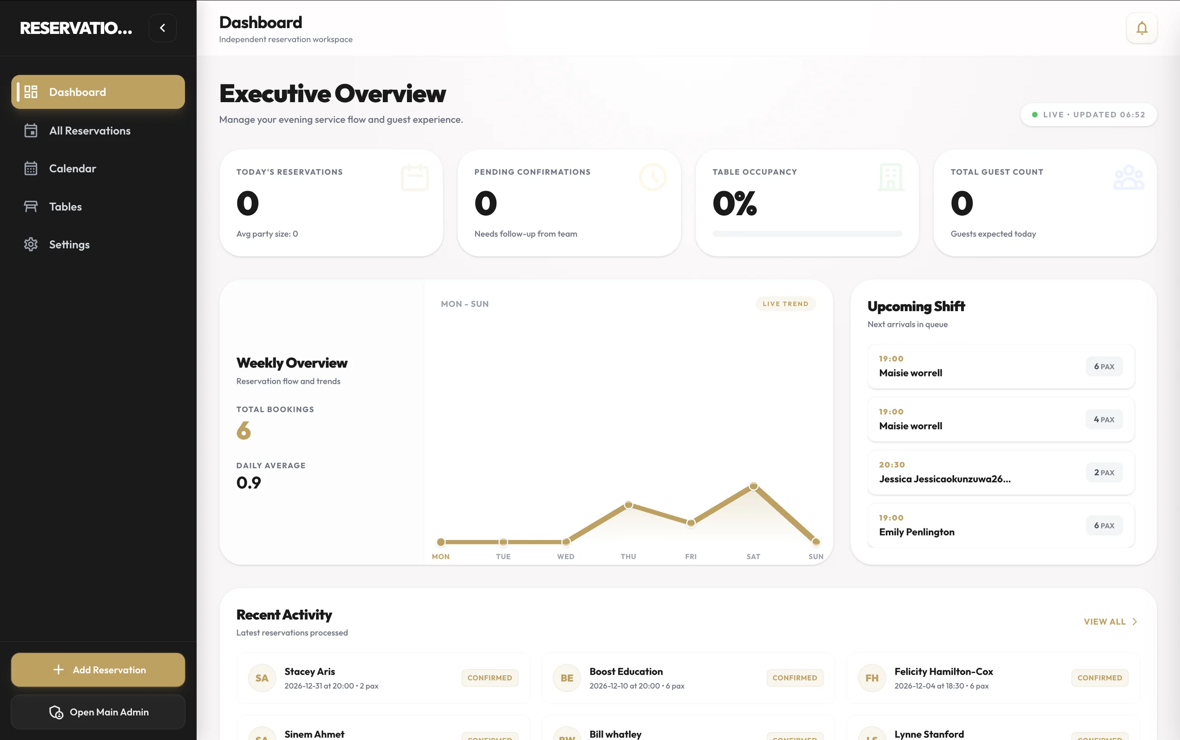 Reservation System — image 11