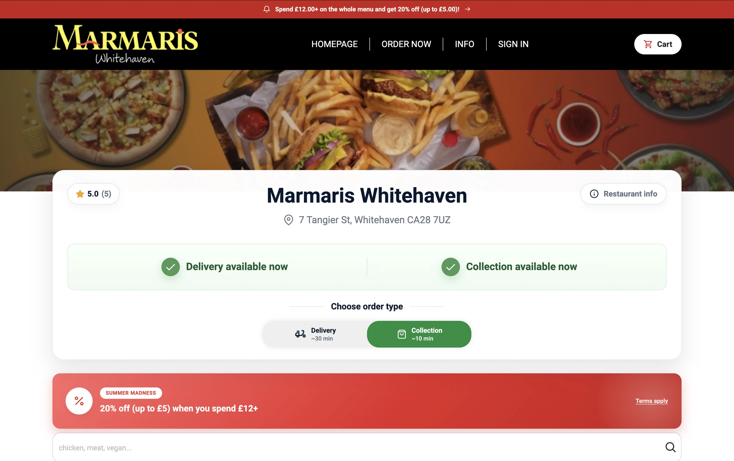 Online Ordering System — image 2
