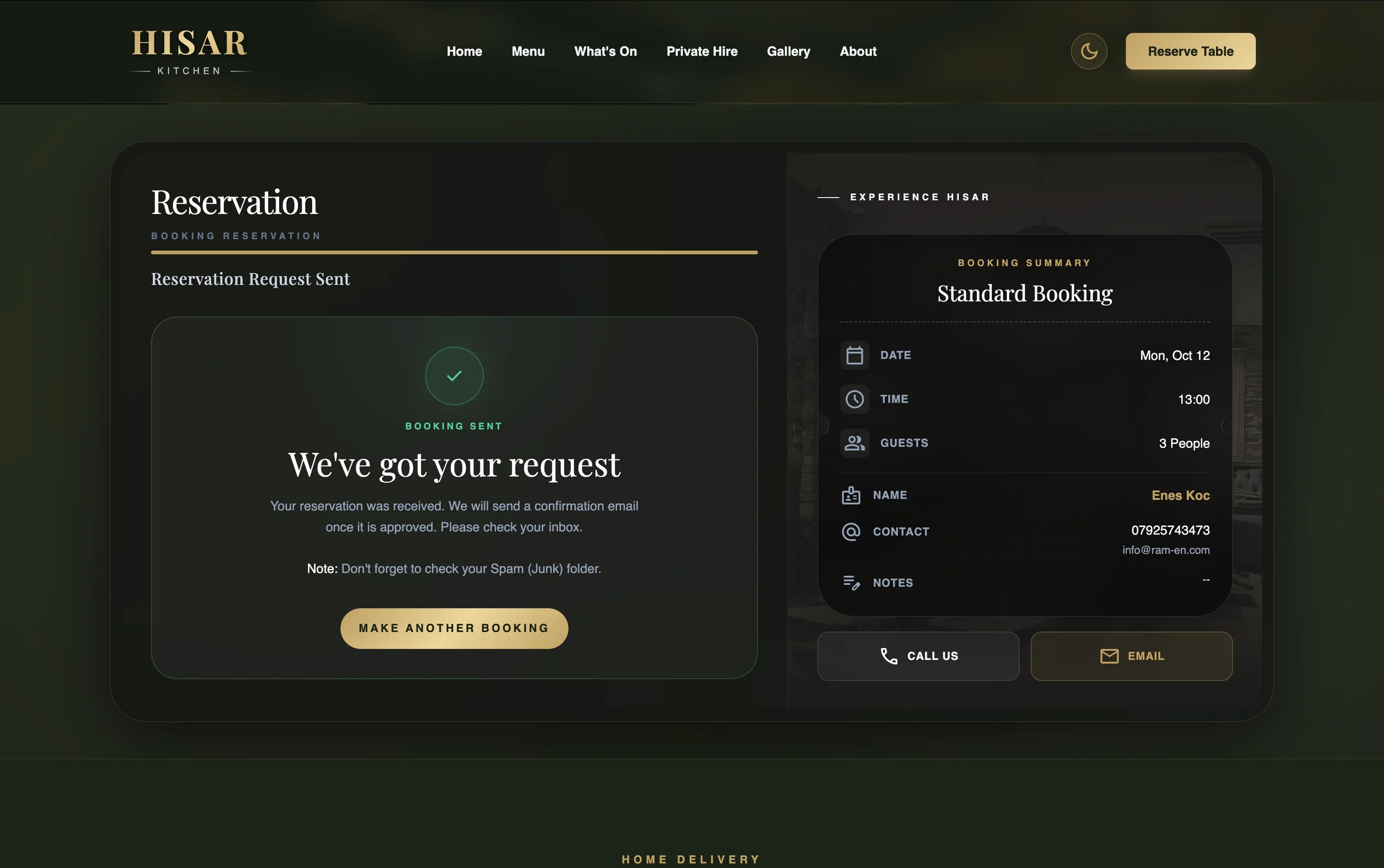 Reservation System — image 6