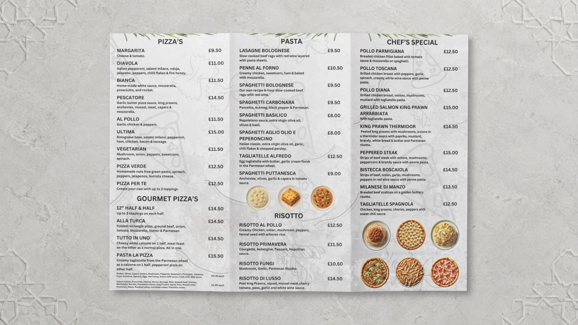 Little Italia — Design detail 5